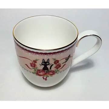 Noritake Kiki's Delivery Service Jiji Mugcup Pink Studio Ghibli MJ58186/H-612L