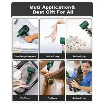 7MAGIC High-Speed Hair Dryer - Fast, Low Noise, Travel-Friendly