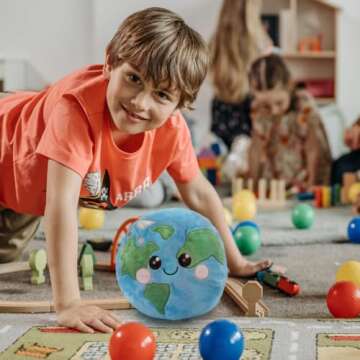KINREX Happy Earth Plush Toy - A Fun & Educational Gift