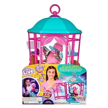 Interactive Little Live Pets Rainbow Glow Bird Toy for Kids