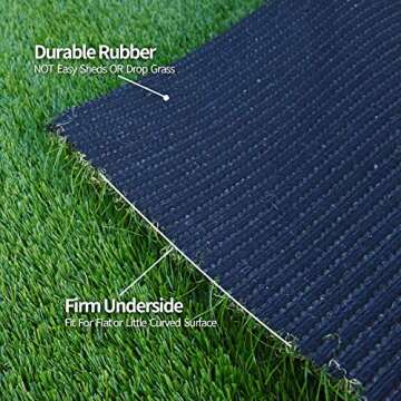 RoundLove Artificial Turf Lawn for Pets and Outdoor Use