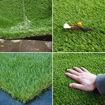 RoundLove Artificial Turf Lawn for Pets and Outdoor Use