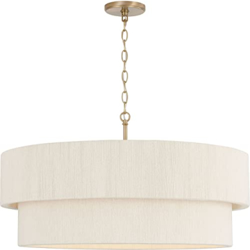 Delaney Modern Hand-Wrapped Rope Pendant Fixture