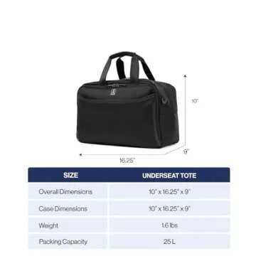 Travelpro Crew Classic Lightweight Underseat Tote Bag