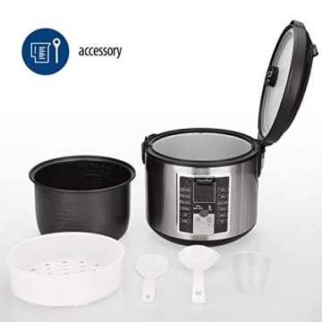 Versatile COMFEE' Rice Cooker with 12 Cooking Programs