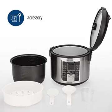 Versatile COMFEE' Rice Cooker with 12 Cooking Programs