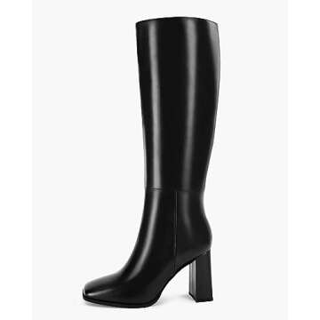 Stylish Wide Calf Knee High Boots for Women