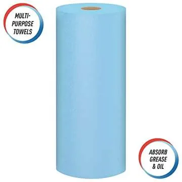 Scott Blue Shop Towels - Durable & Versatile Cleaning (3 Rolls)