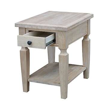 IC International Concepts Vista End Table