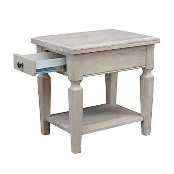 IC International Concepts Vista End Table