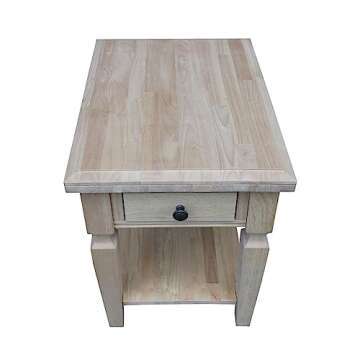 IC International Concepts Vista End Table