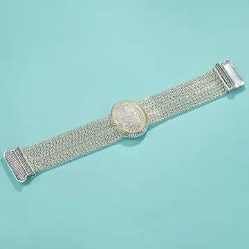 Elegant Twisted Cable Wire Multi Strand Box Chain Bracelet