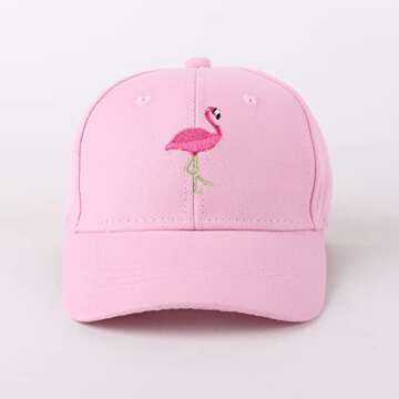 Juenier Kids Lightweight Sun Hat Toddler Baseball Cap Sun Protection Caps with Adjustable Strap for ...