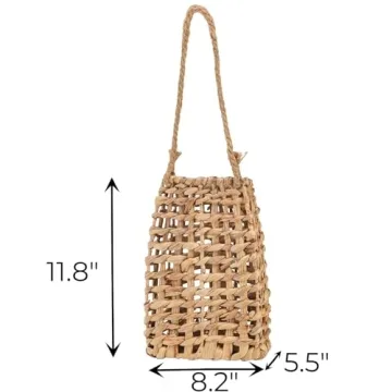 Hiceeden Woven Wall Basket - Durable Decoration & Storage