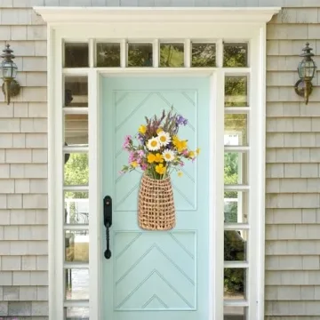 Hiceeden Woven Wall Basket - Durable Decoration & Storage