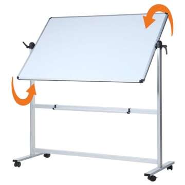 Enhance Your Presentations with VIZ-PRO Double-Sided Mobile Whiteboard