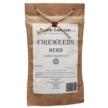 Health Embassy Fireweeds Herb - 100% Natural Epilobium Angustifolium (100g)