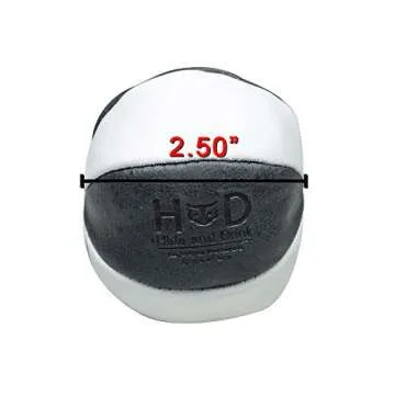Hide & Drink, Set of 3 Juggling Balls, Equipment, Professional Style with Great Feel, Panel Design, Full Grain Leather, Handmade, Black White