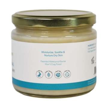 Waxelene Original Aerated Balm Large Jar, Organic Multipurpose Ointment the Petroleum Jelly Alternat...