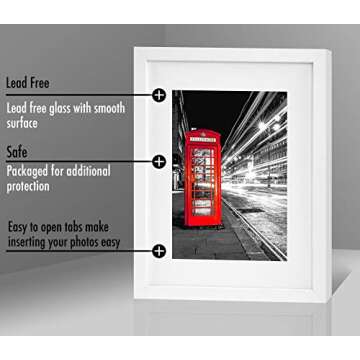 Americanflat 11x14 Picture Frame - Versatile & Durable
