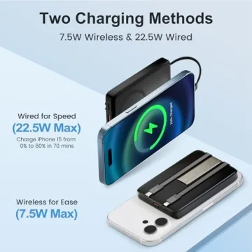 Portable Magnetic Power Bank 10000mAh for iPhone