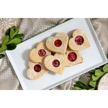 BāKIT Box Linzer Heart Cookies Baking Kit for Kids