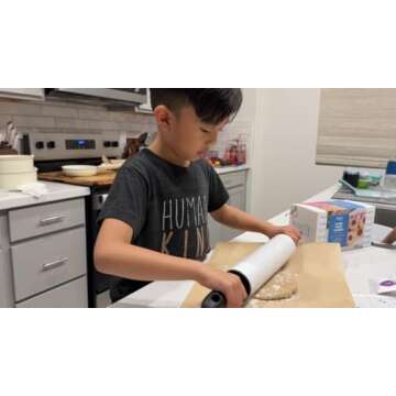 BāKIT Box Linzer Heart Cookies Baking Kit for Kids