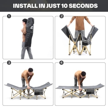 Sportneer Portable Camping Cot - Your Ultimate Outdoor Sleep Solution