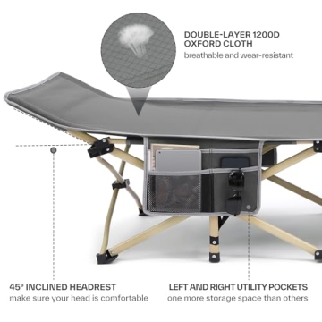 Sportneer Portable Camping Cot - Your Ultimate Outdoor Sleep Solution