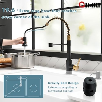 Gimli Touchless Stainless Kitchen Faucet - Hands-free Convenience
