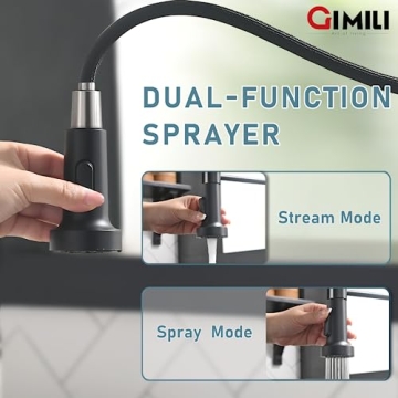 Gimli Touchless Stainless Kitchen Faucet - Hands-free Convenience