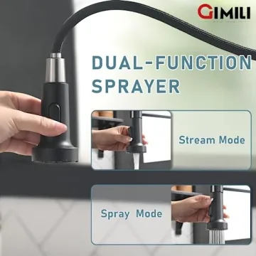 Gimli Touchless Stainless Kitchen Faucet - Hands-free Convenience
