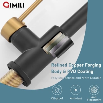 Gimli Touchless Stainless Kitchen Faucet - Hands-free Convenience