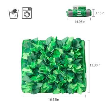 Puzzle Feeder Snuffle Mat for Dogs, Dog Slow Feeder for Dogs to Slow Down Eating, Dog Puzzle Toys Dogs, Interactive Dog Toys for Smell Training