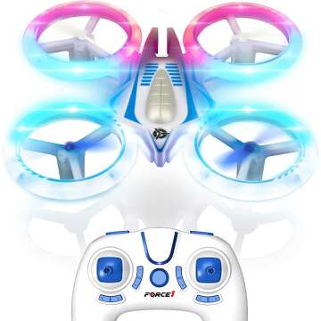 Force1 UFO 4000 Mini Drone for Kids - Fun Remote Control Quadcopter