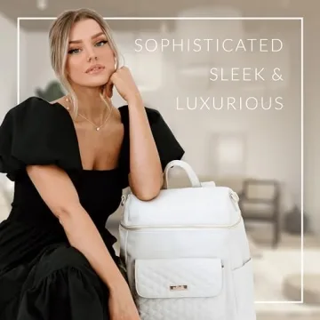 Stylish Large Diaper Bag Backpack by Luli Bebe for Moms