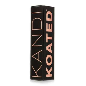 Kandi Koated Liquid Satin [Crush] Lip Color - High-Shine Glam