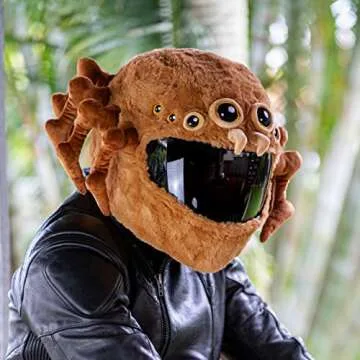 MotoLoot Spider Motorcycle Helmet Cover - Fun & Safe Riding