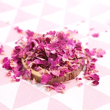 FullChea Dried Rose Petals for Tea Baking & Crafting 29g