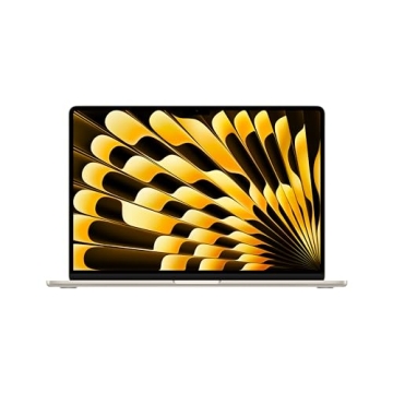 Apple 2024 MacBook Air 15-inch M3 Chip Laptop - Starlight, Ultra-Slim & Powerful