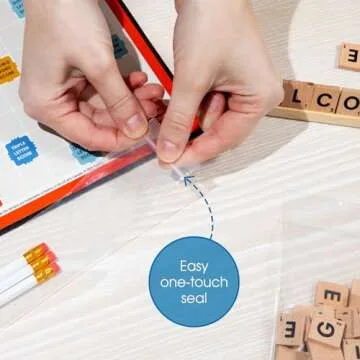 Spartan Industrial - 12" X 15" (100 Count) 2 Mil Clear Reclosable Zip Plastic Poly Bags with Resealable Lock Seal Zipper