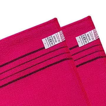 NOPIGO Korean Exfoliating Bath Mitt for Smooth Skin