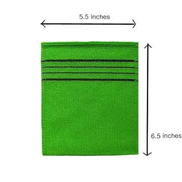 NOPIGO Korean Exfoliating Bath Mitt for Smooth Skin