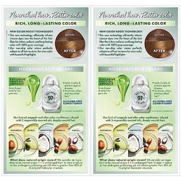 Garnier Hair Color Nutrisse Nourishing Creme, 73 Dark Golden Blonde (Honey Dip) Permanent Hair Dye, ...