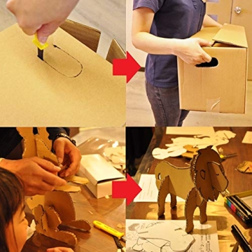 Canary 7.5 inch Safety Box Cutter with Non-Stick Blade