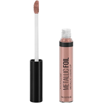 Maybelline Lip Studio Metallic Foil Metallic Liquid Lipstick Makeup, Zen, 0.16 fl. oz.