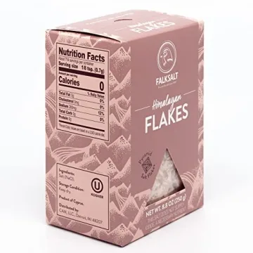 Falksalt Pink Himalayan Flake Salt for Gourmet Cooking