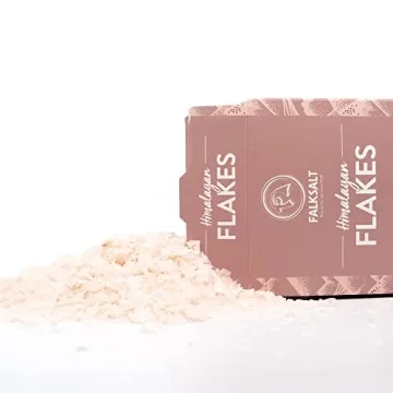 Falksalt Pink Himalayan Flake Salt for Gourmet Cooking