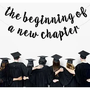 The Beginning of a New Chapter Banner for Celebrations