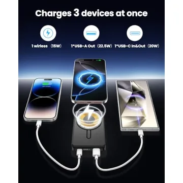 Aterob MagSafe Portable Charger 5000mAh for iPhone 17 series